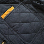 Quilted Leather Cotton Jacket