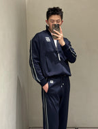 *OEWE* Tech Fabric Embroidered Tracksuit