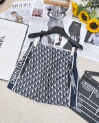 D Chic & Timeless Logo Jacquard Skirt