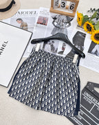 D Chic & Timeless Logo Jacquard Skirt