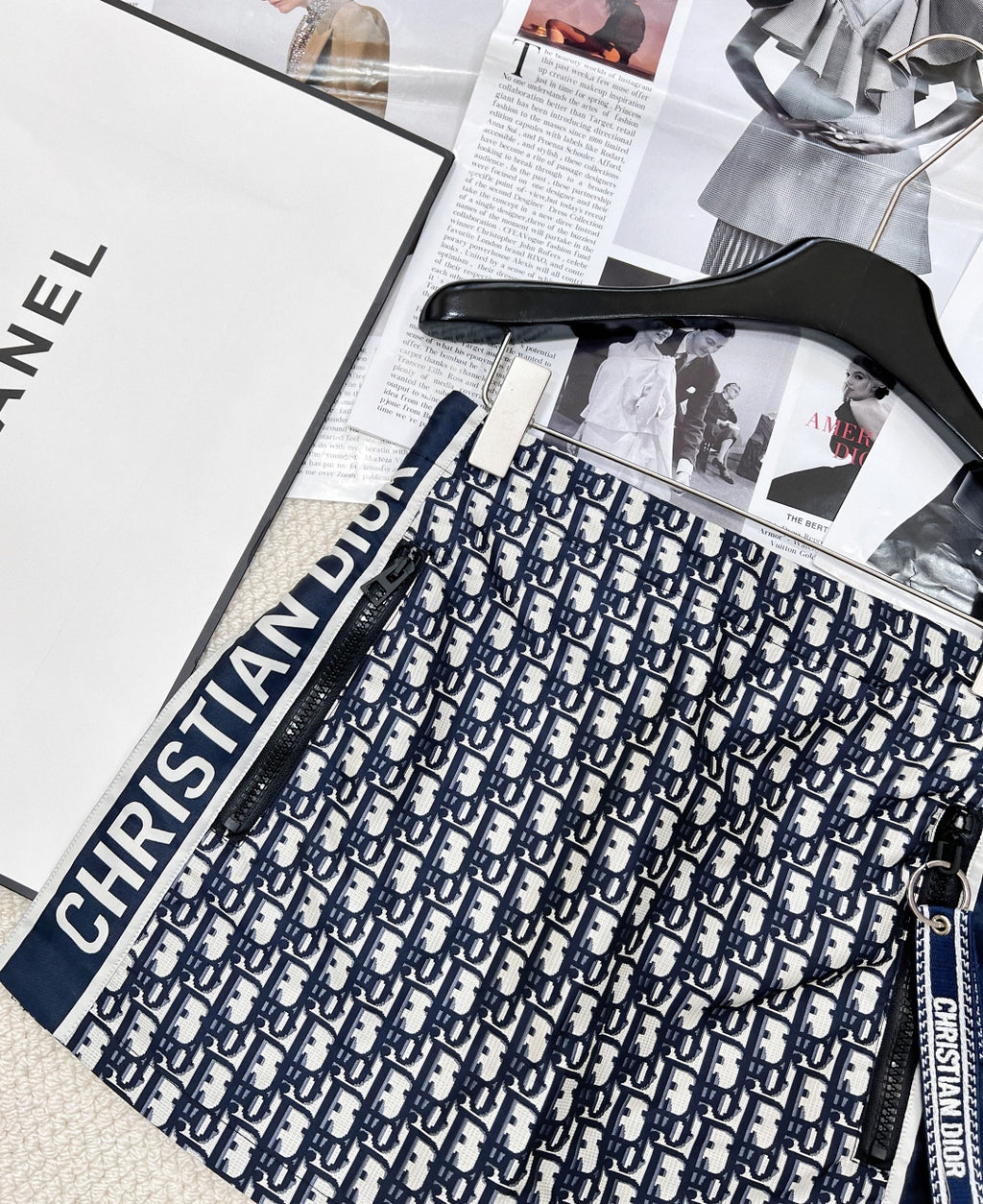 D Chic & Timeless Logo Jacquard Skirt