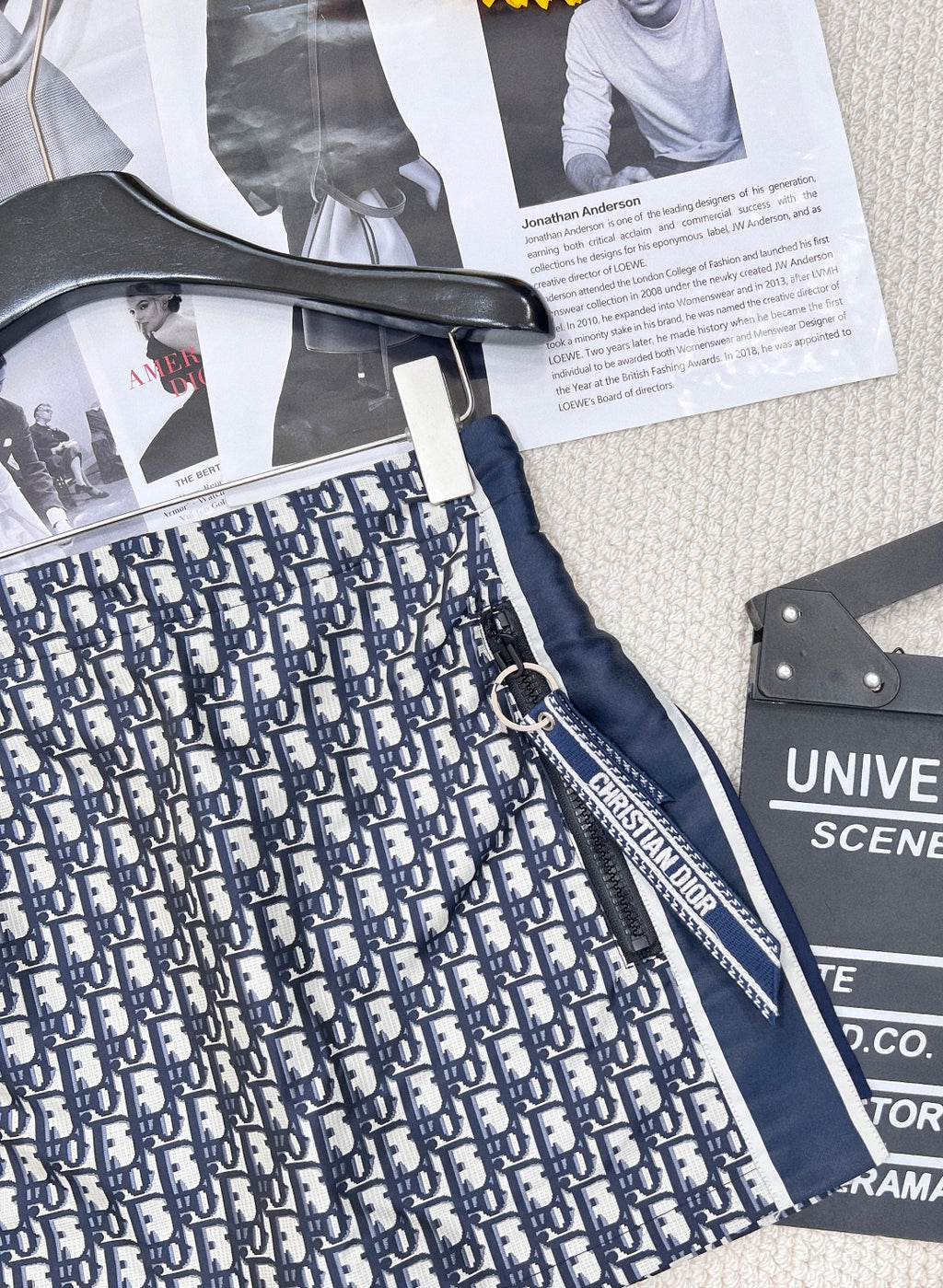 D Chic & Timeless Logo Jacquard Skirt