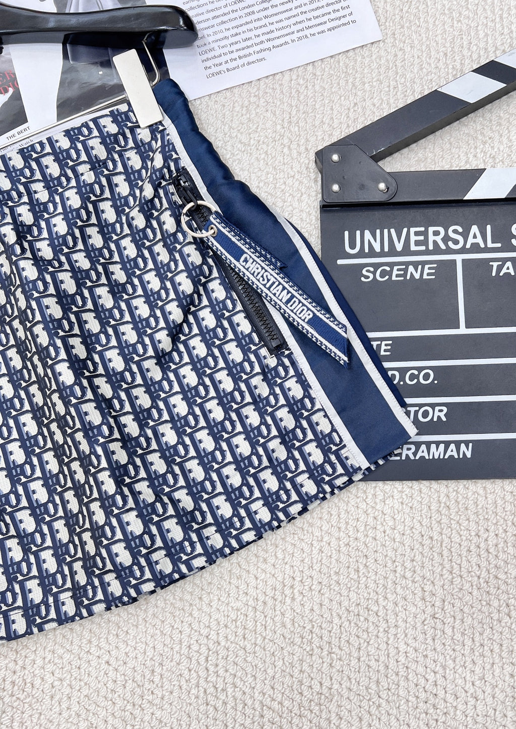 D Chic & Timeless Logo Jacquard Skirt