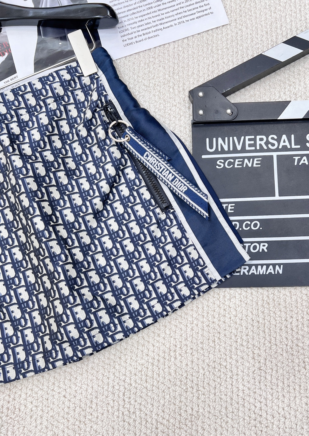 D Chic & Timeless Logo Jacquard Skirt