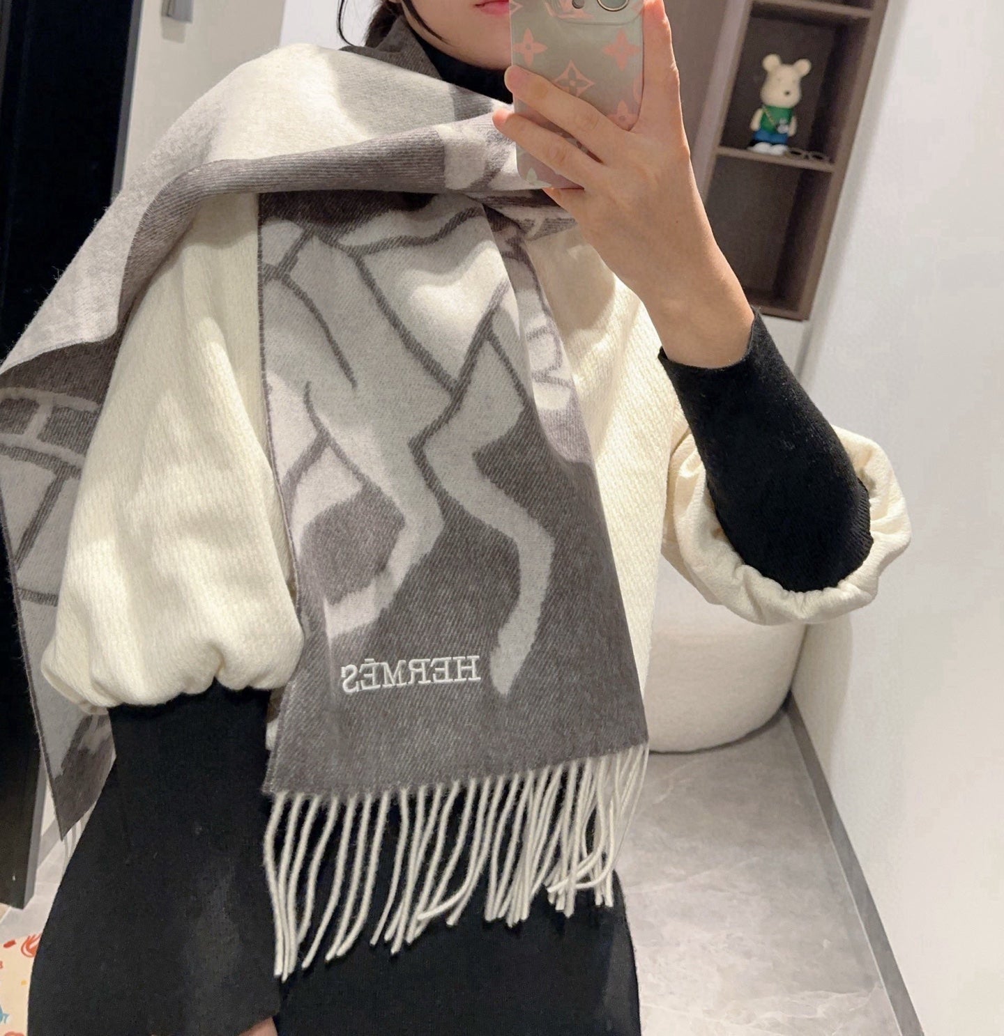 Premium Wool Double-Sided Scarf (Unisex Edition)