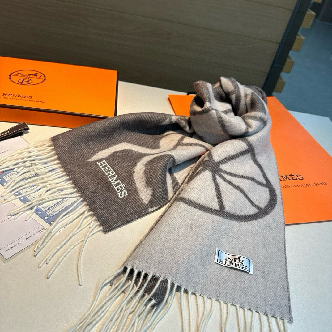 Premium Wool Double-Sided Scarf (Unisex Edition)