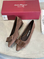 SF Viva Pointed-Toe Ballet Flats