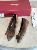 SF Viva Pointed-Toe Ballet Flats