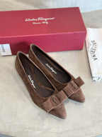 SF Viva Pointed-Toe Ballet Flats