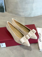 SF Viva Pointed-Toe Ballet Flats