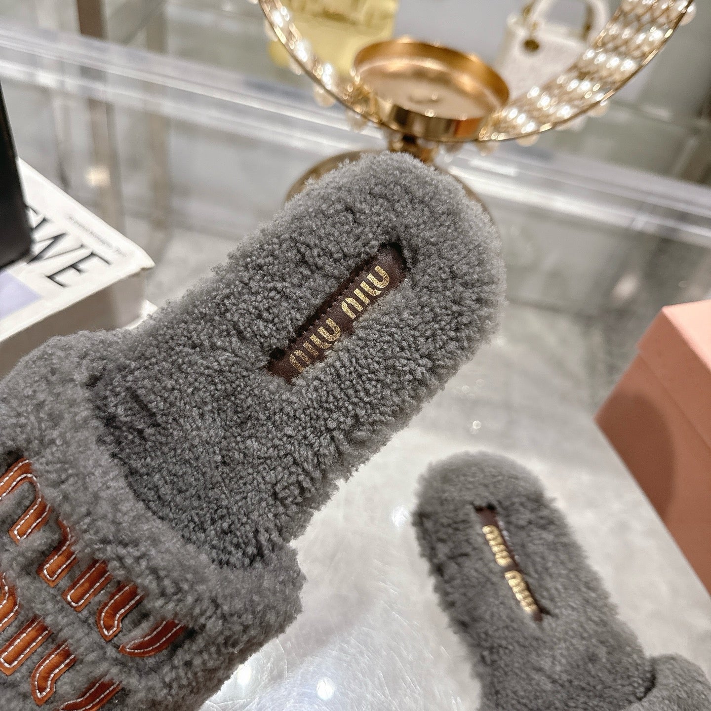Embroidered Wool Slippers — Premium Comfort Edition