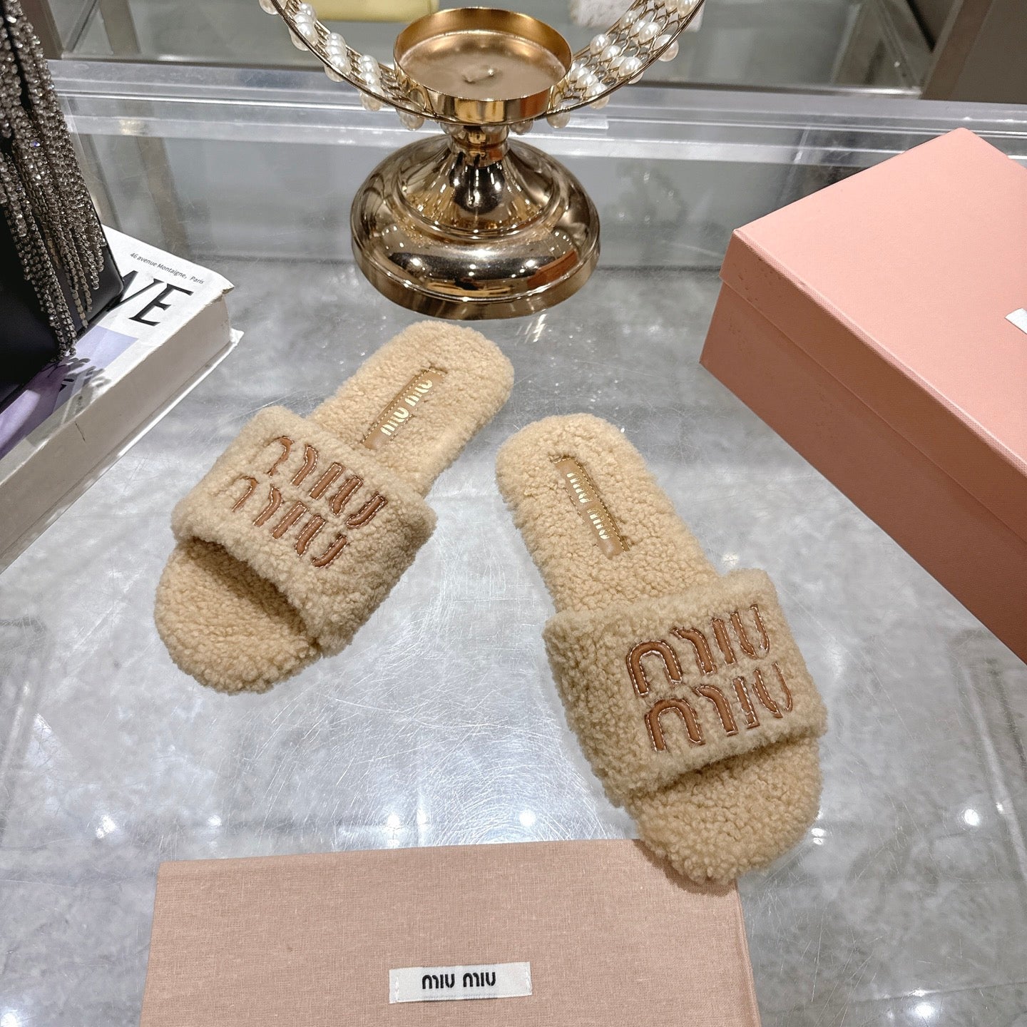 Embroidered Wool Slippers — Premium Comfort Edition
