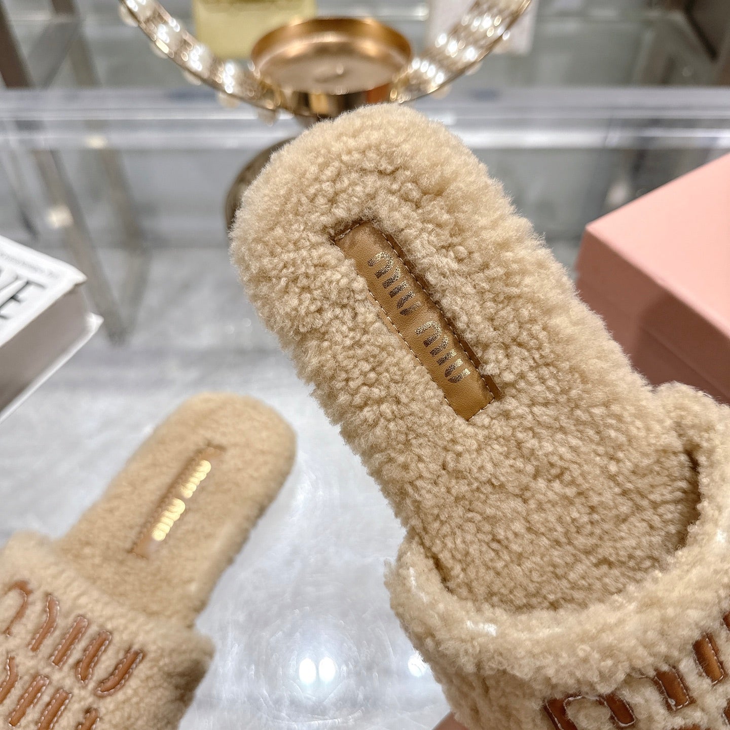 Embroidered Wool Slippers — Premium Comfort Edition