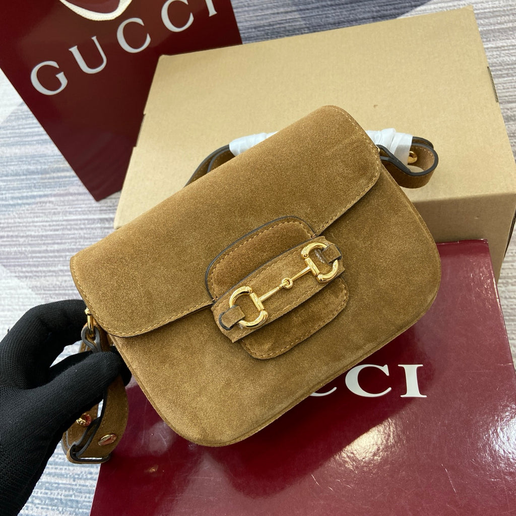 Horsebit 1955 Bag suede (Premium Quality )