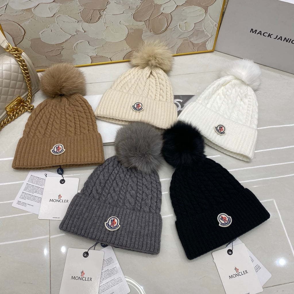 Cashmere Knit Hat – Versatile Style (Top Quality )