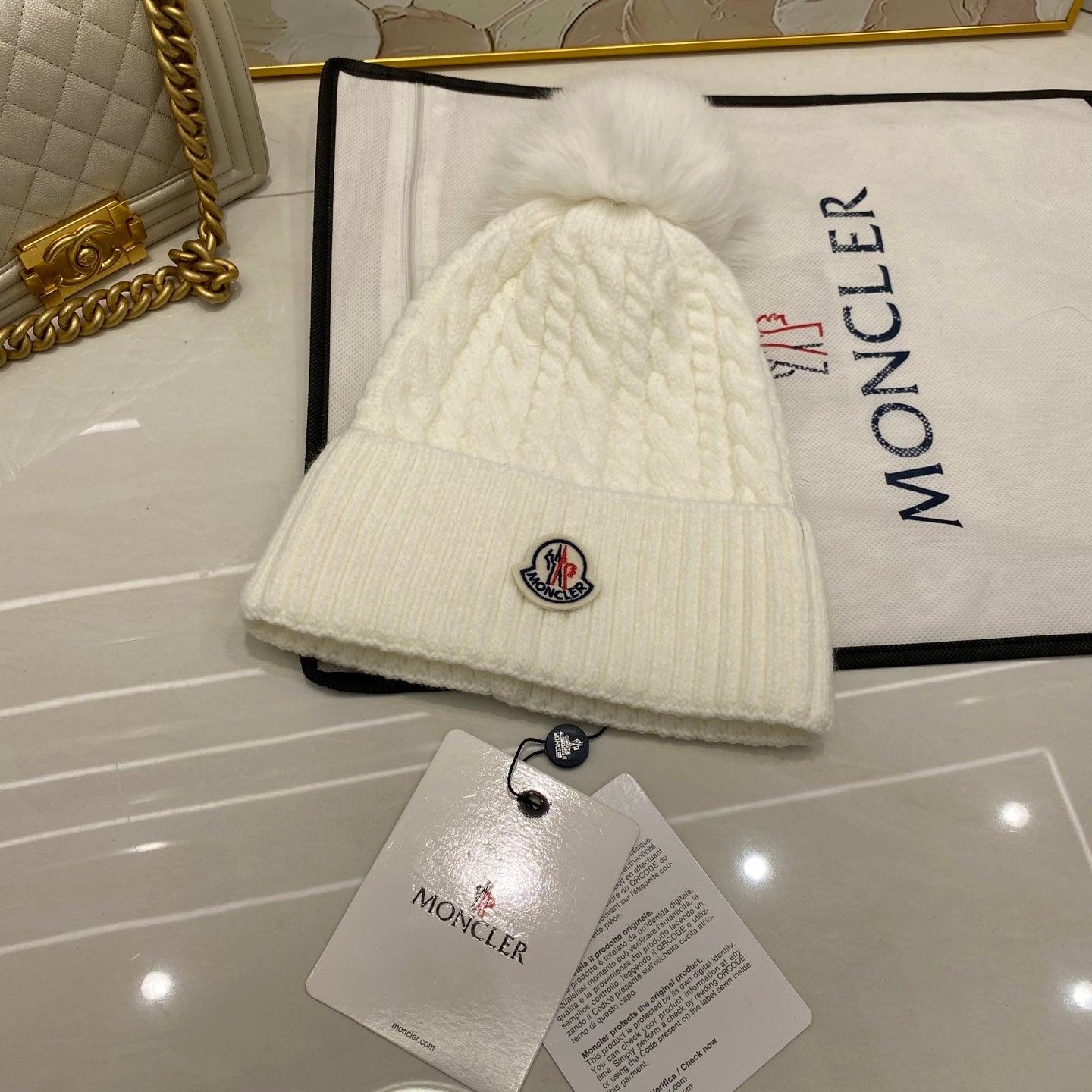 Cashmere Knit Hat – Versatile Style (Top Quality )