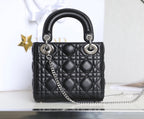 Lady D Mini – Black Cannage (Premium Quality)