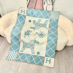 Avalon Animaux Nattes Premium Baby & Home Throw Blanket