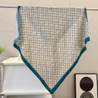 Silk Floral Scarf (90cm )