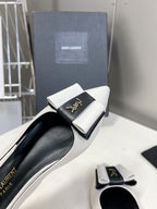 Slingback Flats – Premium Lambskin &  Italian Sole