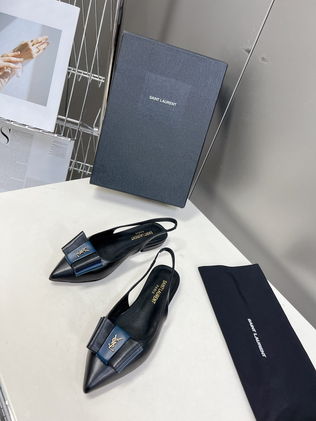 Slingback Flats – Premium Lambskin &  Italian Sole
