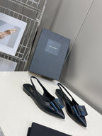 Slingback Flats – Premium Lambskin &  Italian Sole