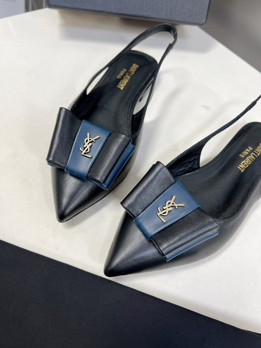 Slingback Flats – Premium Lambskin &  Italian Sole