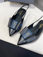 Slingback Flats – Premium Lambskin &  Italian Sole