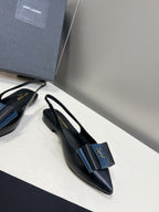 Slingback Flats – Premium Lambskin &  Italian Sole