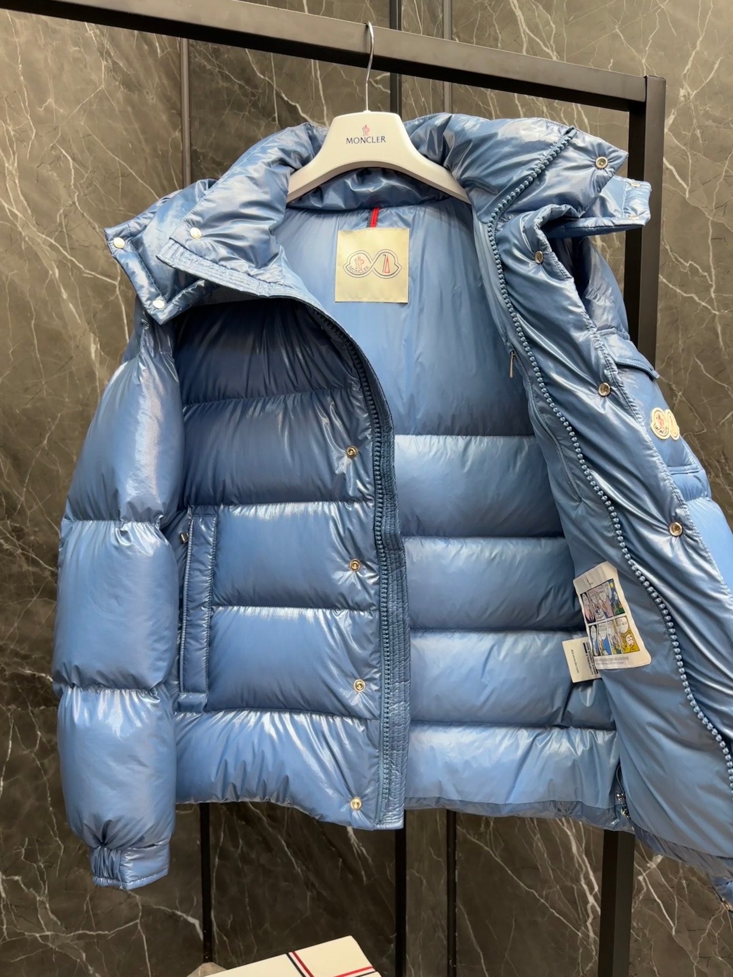 Mclr Maya 70 Metallic Short Puffer Jacket – Limited Edition