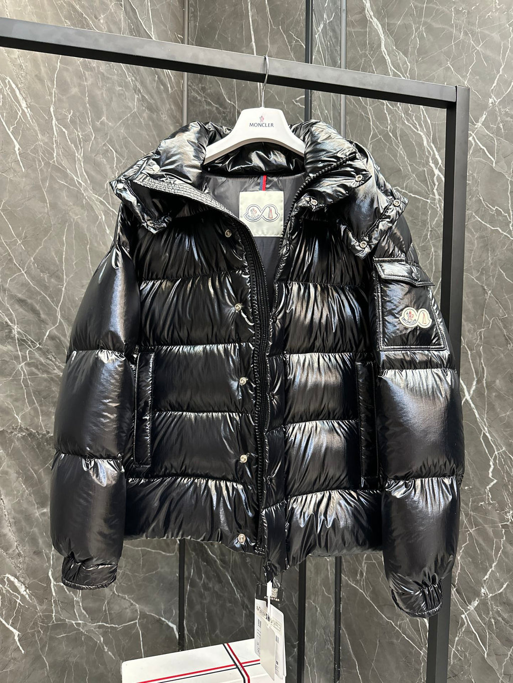 Mclr Maya 70 Metallic Short Puffer Jacket – Limited Edition