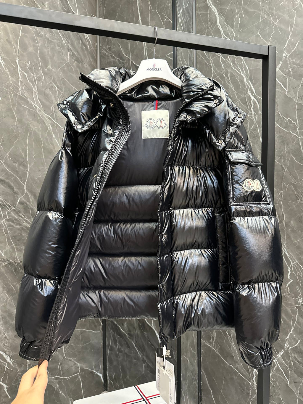 Mclr Maya 70 Metallic Short Puffer Jacket – Limited Edition