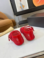 Retro Buckle Mary Jane Ballet Flats – Runway Style