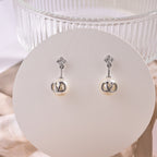 Elegant Gold-Tone Stud Earrings – Timeless & Versatile