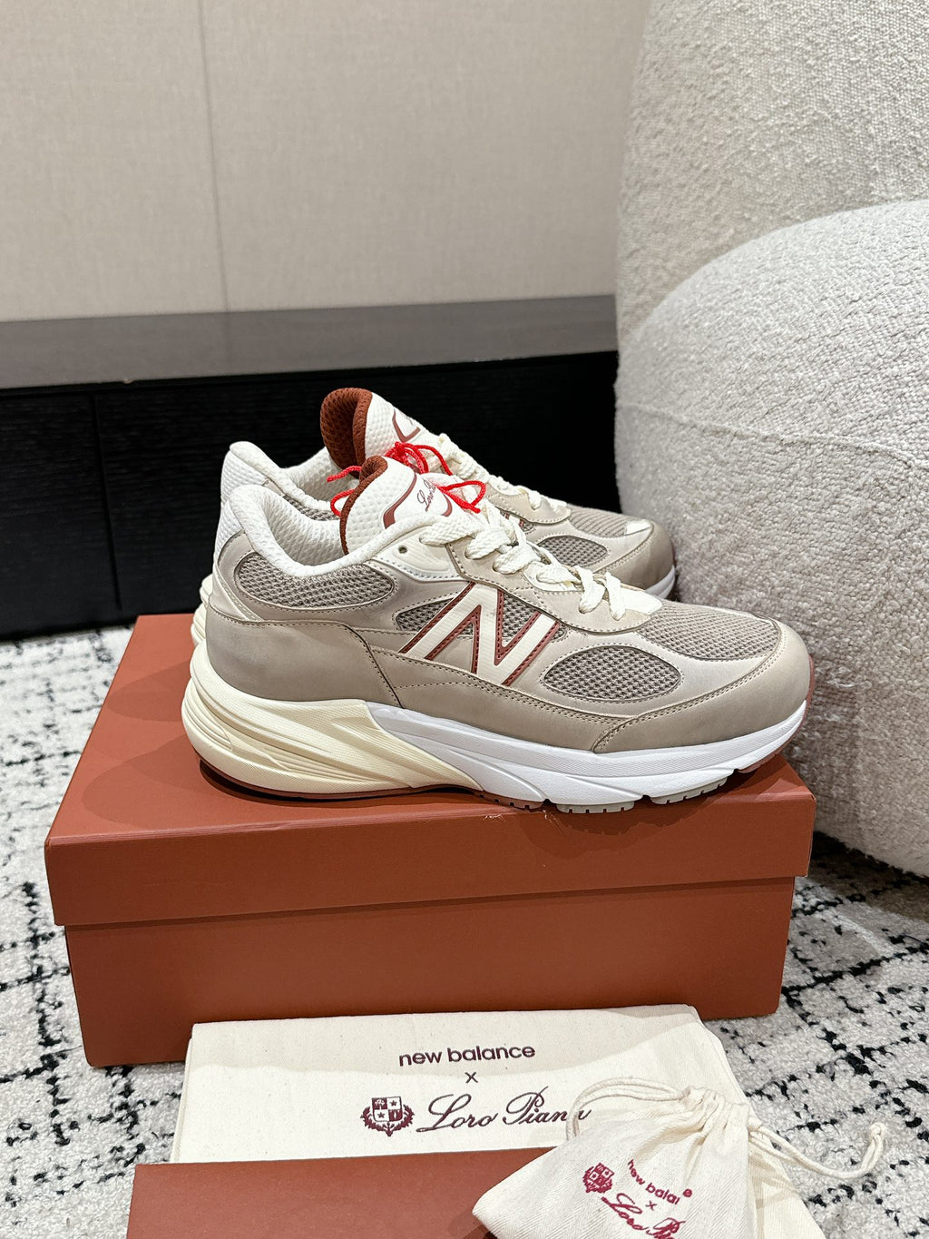 LP Luxury Wool & Leather Dad Sneakers – Limited Edition