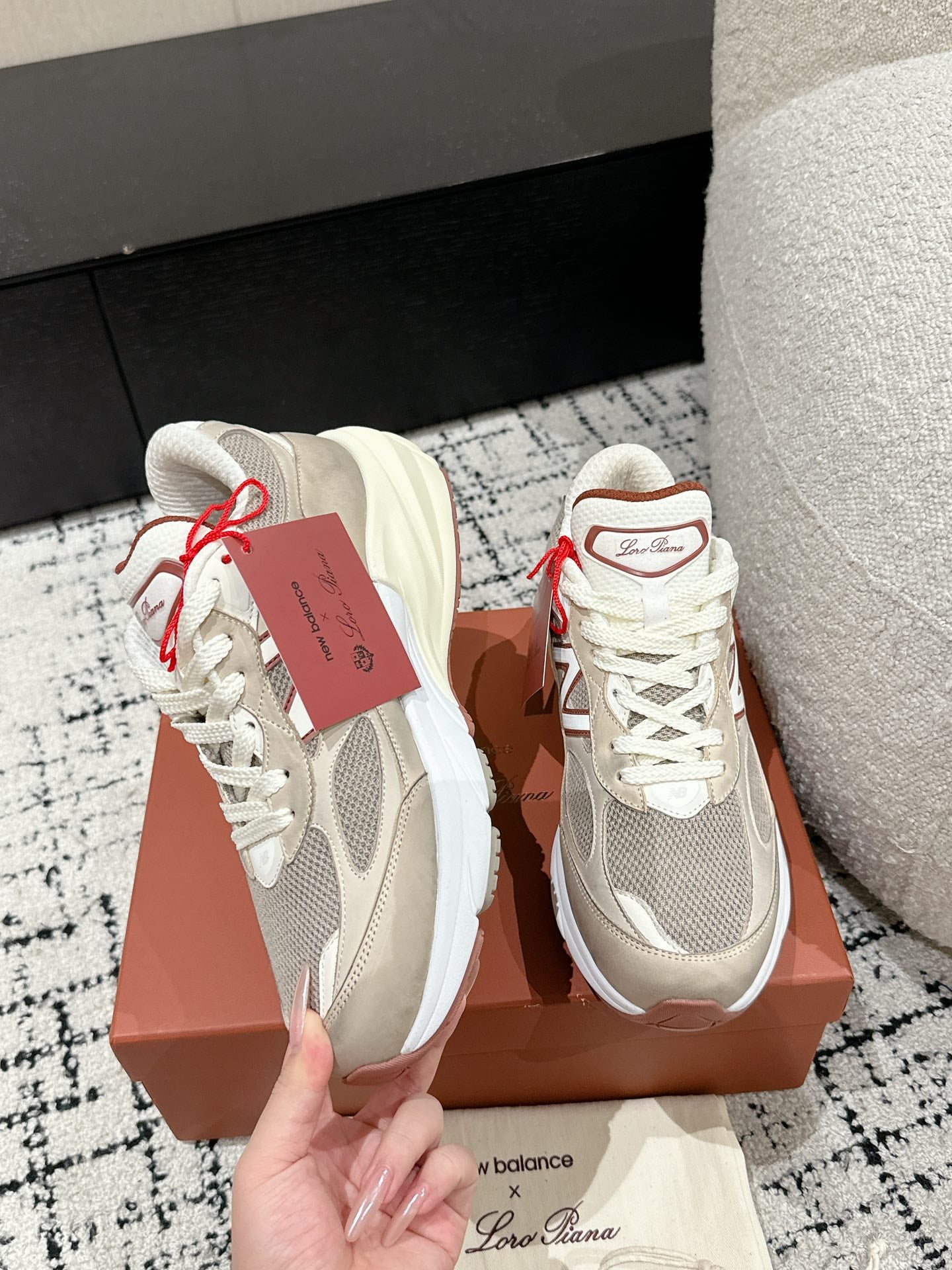 LP Luxury Wool & Leather Dad Sneakers – Limited Edition