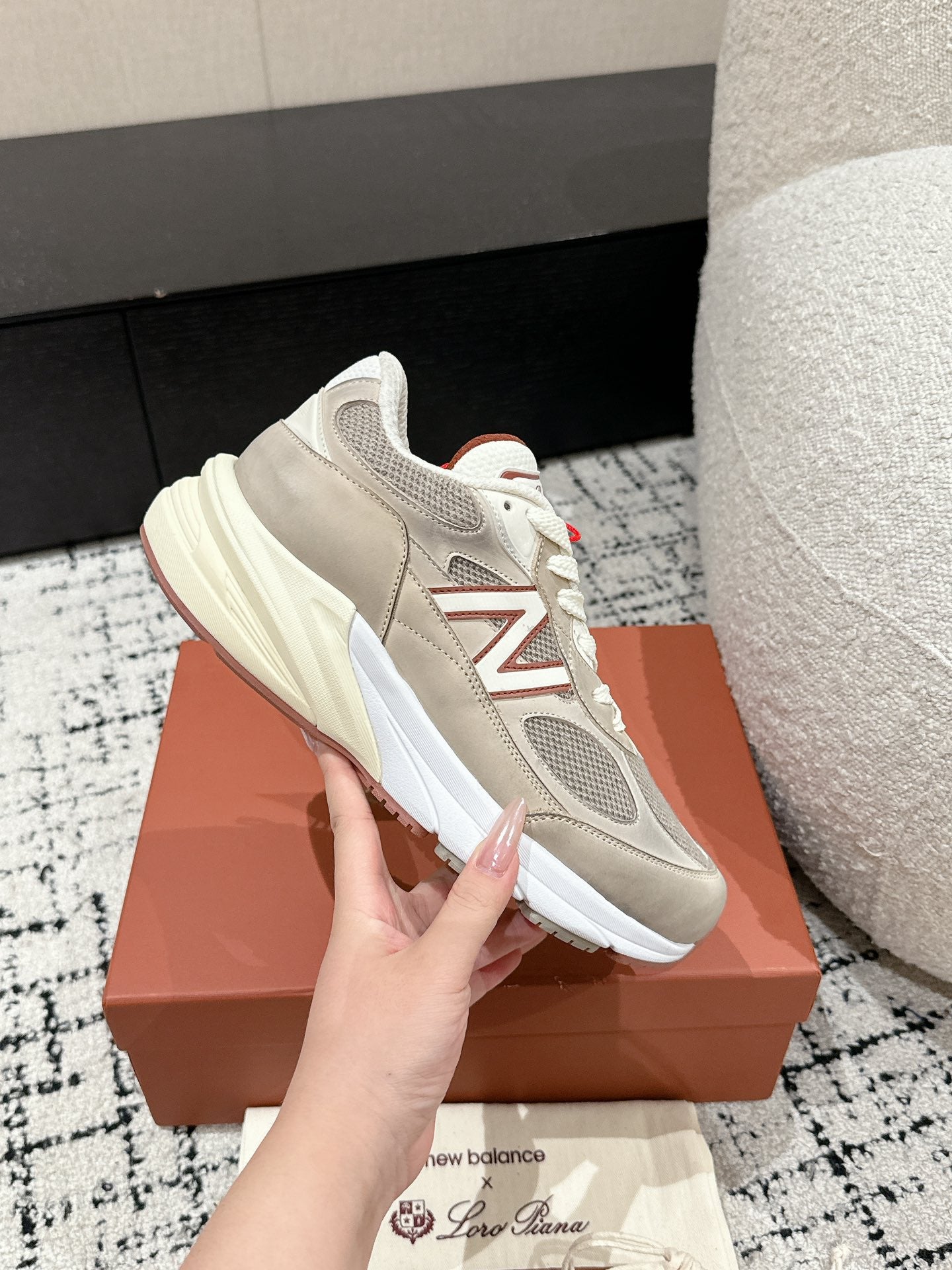 LP Luxury Wool & Leather Dad Sneakers – Limited Edition