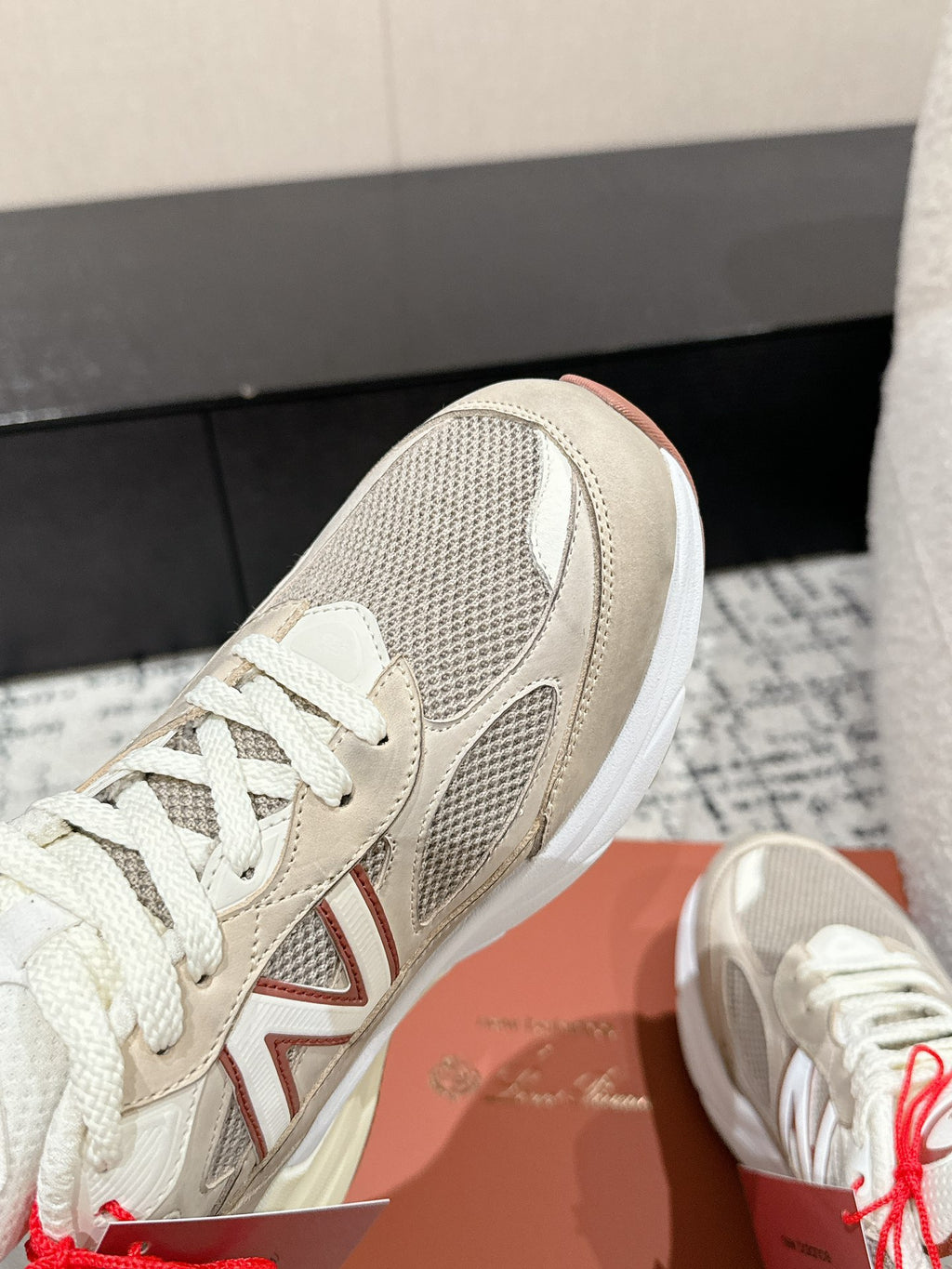 LP Luxury Wool & Leather Dad Sneakers – Limited Edition