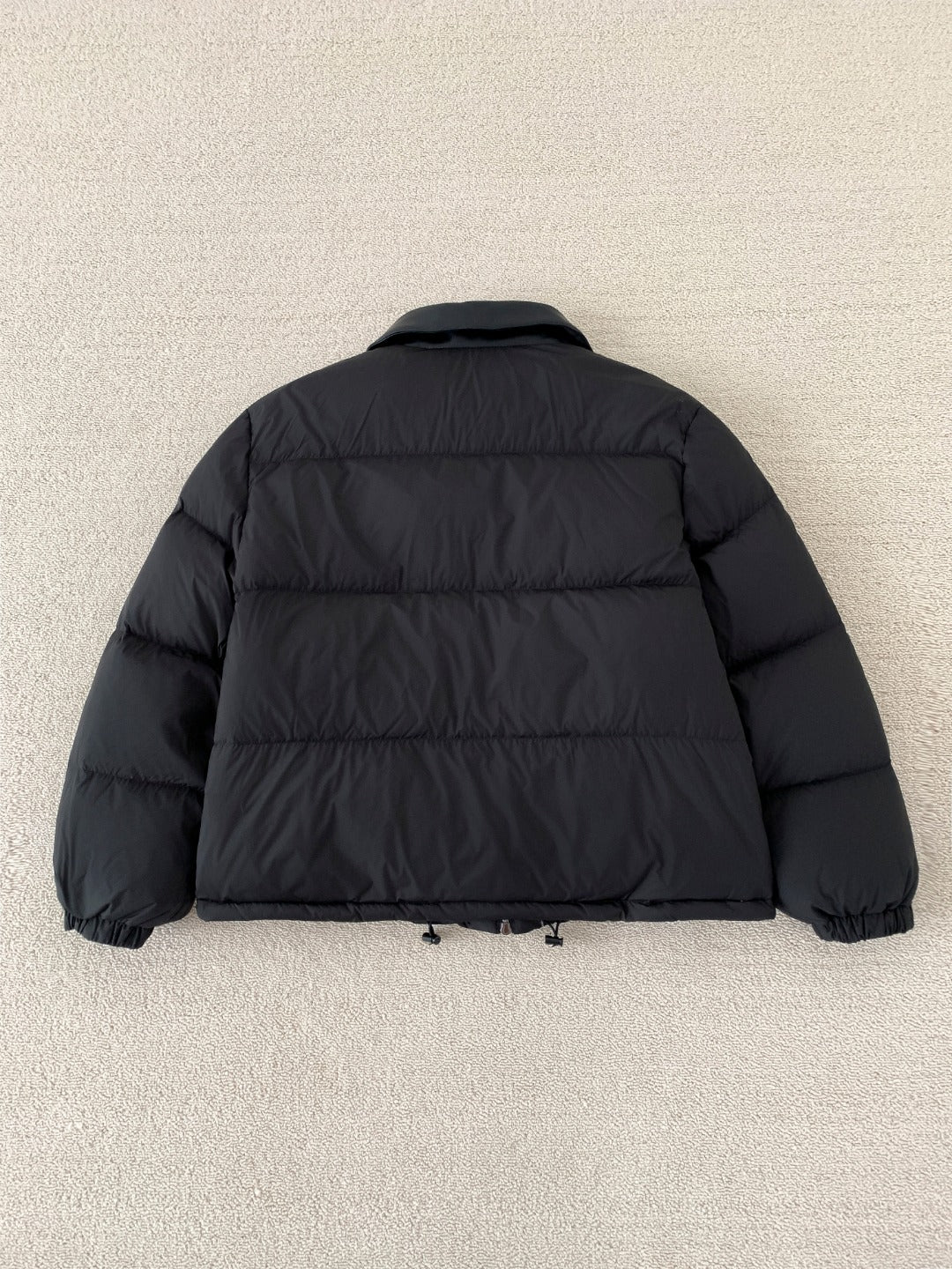 MM Premium Down Jacket with Printed Leather Collar