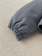 Premium Stand-Collar Fleece Down Jacket