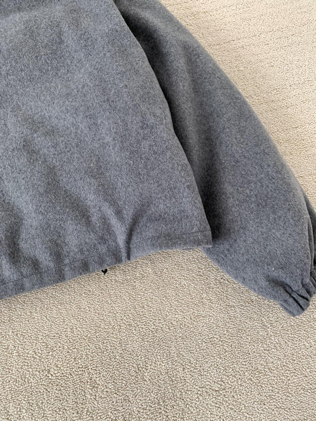 Premium Stand-Collar Fleece Down Jacket