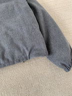 Premium Stand-Collar Fleece Down Jacket
