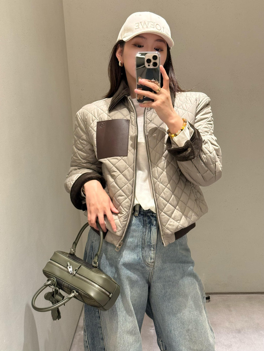 LW Quilted Cotton Jacket (Premium  Quality)