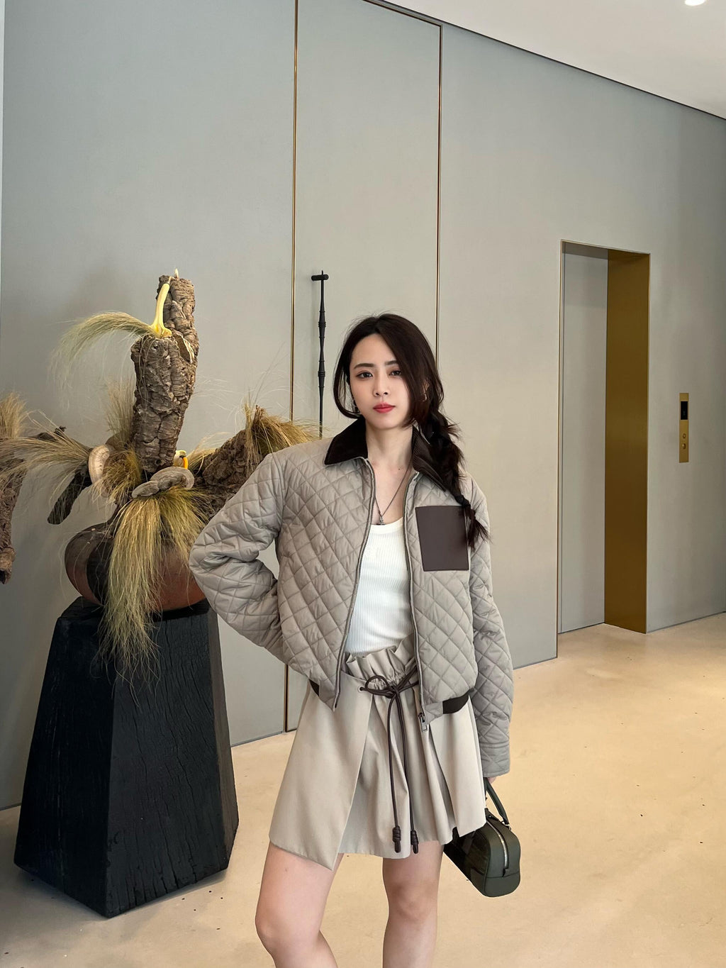 LW Quilted Cotton Jacket (Premium  Quality)