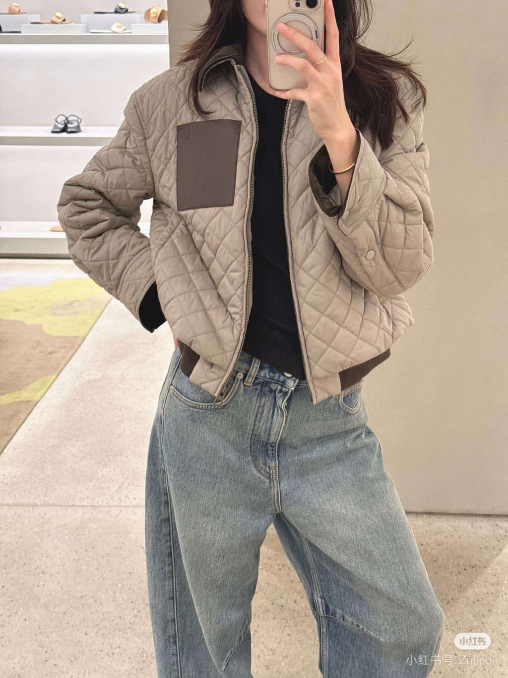 LW Quilted Cotton Jacket (Premium  Quality)