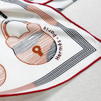 “Equestrian Story” Double-Sided Shawl (Premium Quality )