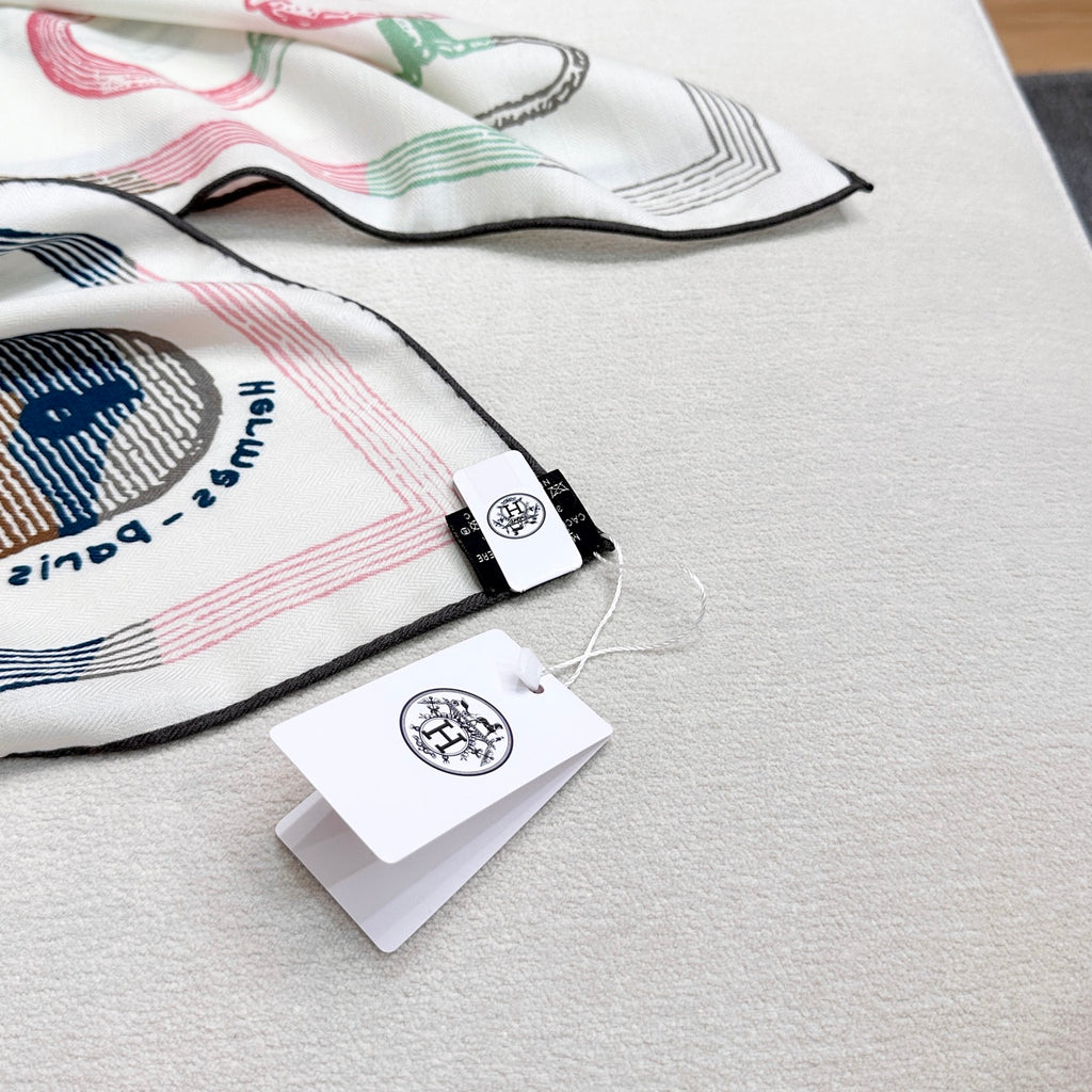 “Equestrian Story” Double-Sided Shawl (Premium Quality )