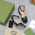 Elegant European-Style Leather Sandals – New Season Bestseller
