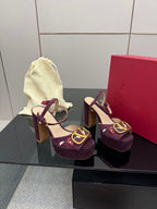 Platform Heel Sandals – Elegant Summer Statement
