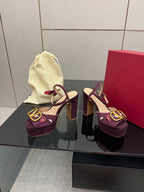 Platform Heel Sandals – Elegant Summer Statement